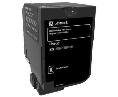 Lexmark 74C4SK0 cartucho de tóner 1 pieza(s) Original Negro