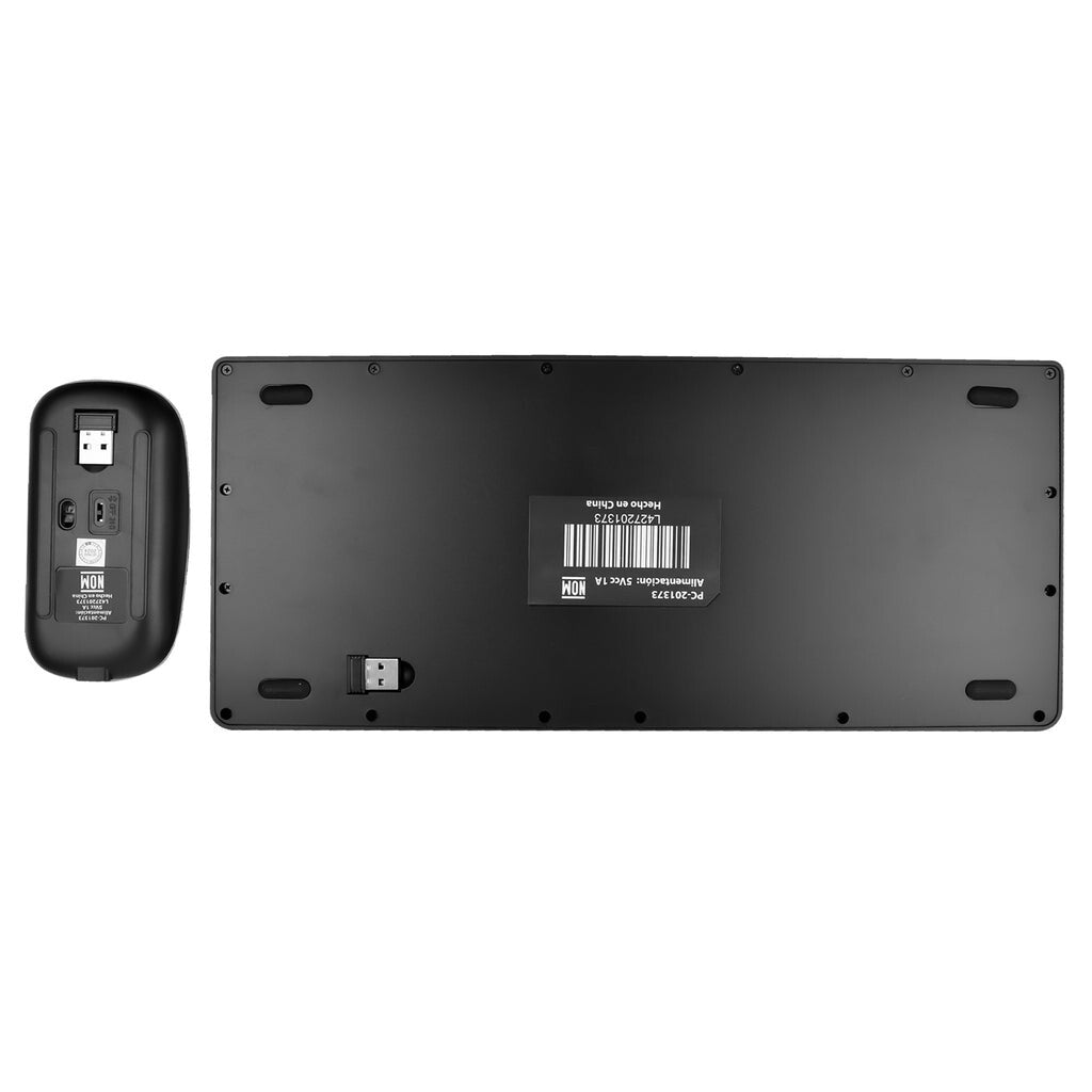 Perfect Choice PC-201373 teclado Ratón incluido Universal RF inalámbrico + bluetooth Negro