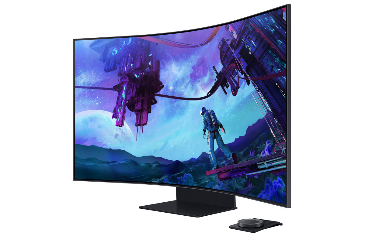 Samsung LS55CG970NLXZX monitor de computadora 139.7 cm (55") 3840 x 2160 Pixeles 4K Ultra HD LED Negro
