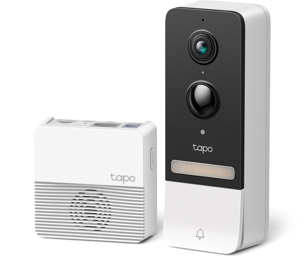 VIDEOPORTERO TP-LINK TAPO D230S1 ALMACENAMIENTO DE 512GB IP64 2K 5MP DETECCION PERSONAS Y VEHICULOS