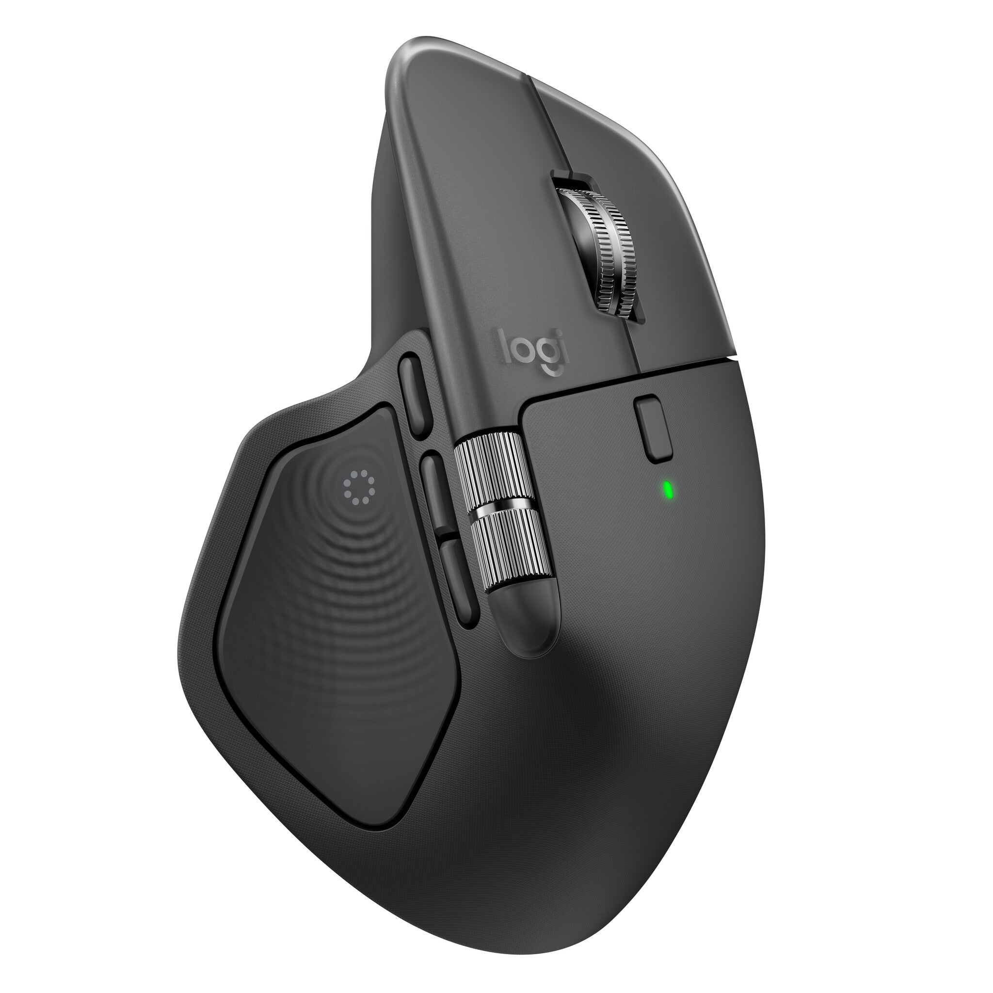 Logitech MX Master 4 ratón Oficina Diestro RF inalámbrico + bluetooth Laser 8000 DPI