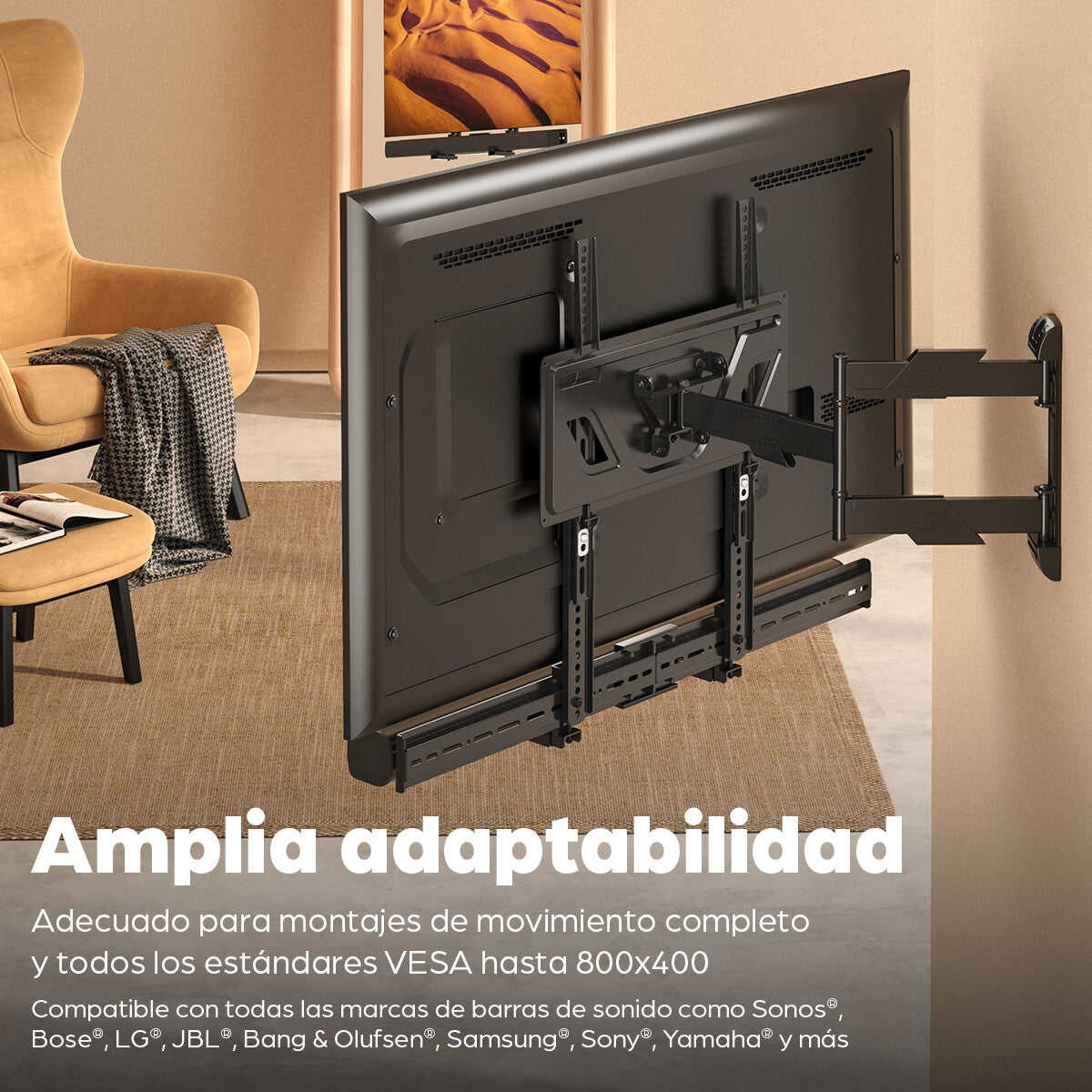 Manhattan Soporte universal para barra de sonido