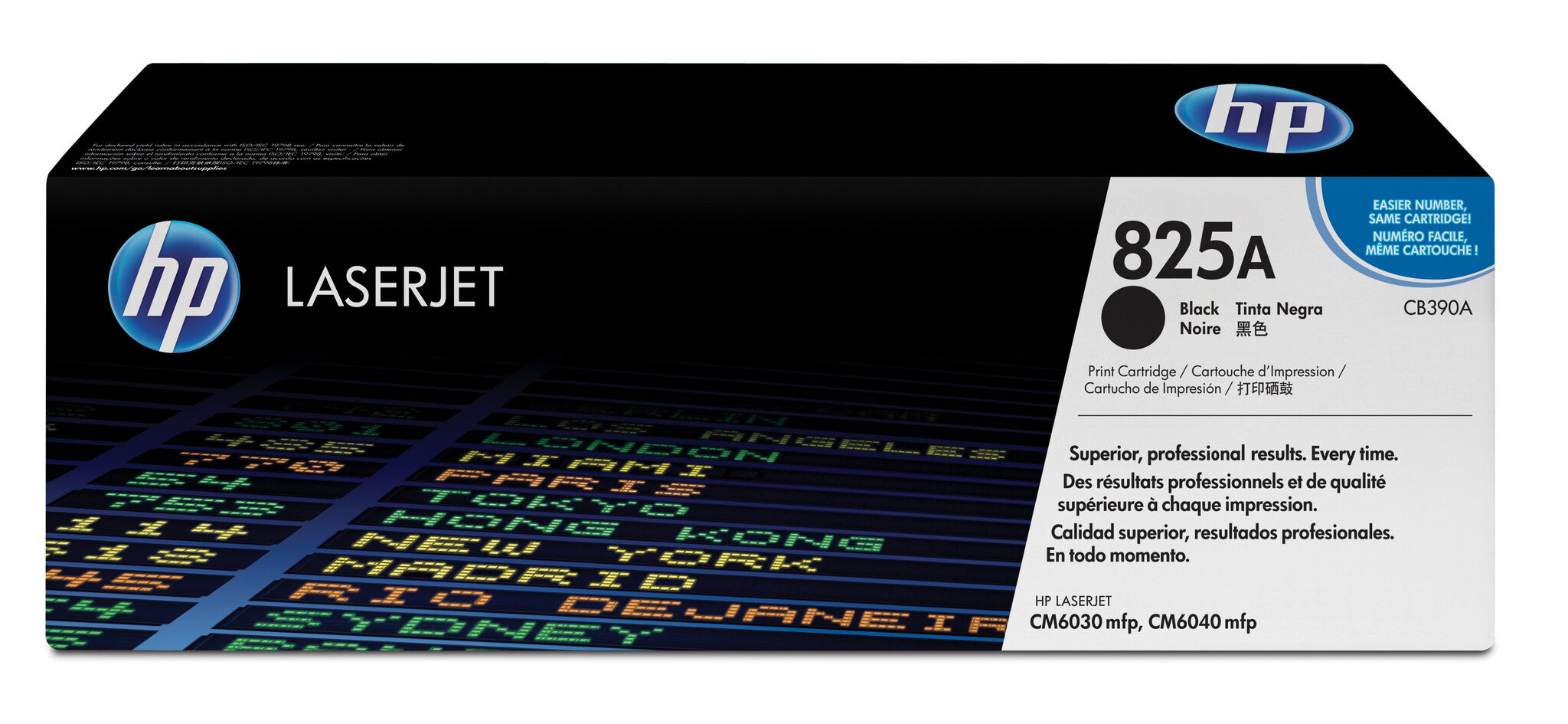 HP Cartucho original de tóner negro 825A LaserJet