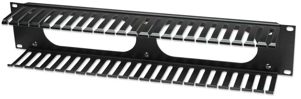 Intellinet Organizador Horizontal 19", 2U, (Plástico)