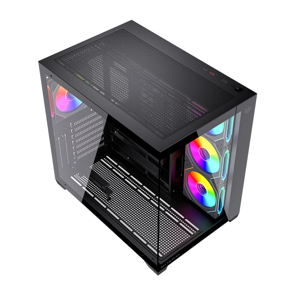 Balam Rush BR-943833 gabinete de computadora Midi Tower Negro