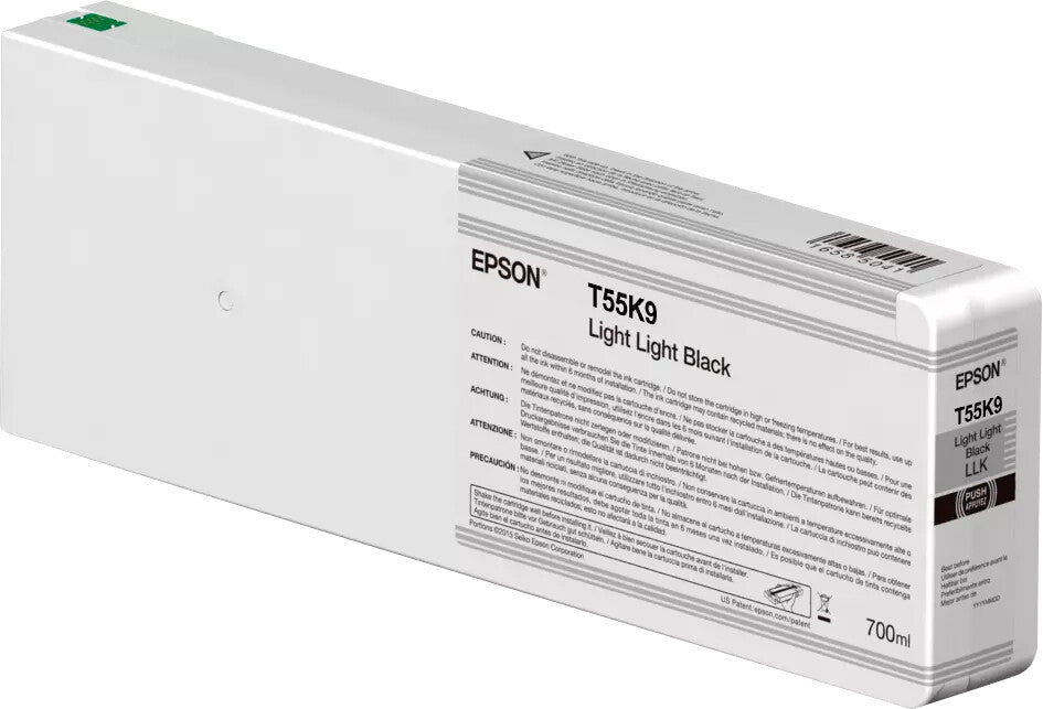 Epson T55K900 cartucho de tinta 1 pieza(s) Original Negro claro claro