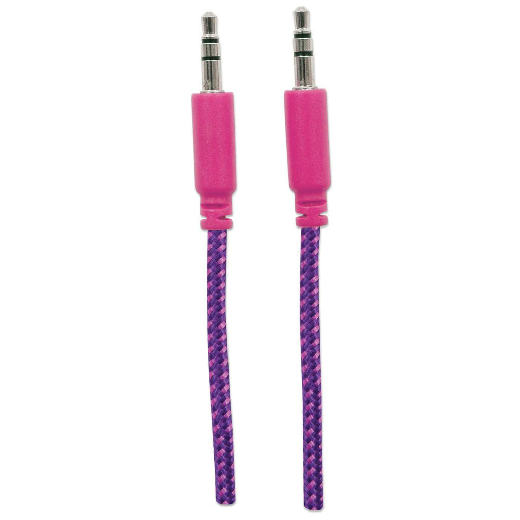 Manhattan Cable de audio con recubrimiento textil