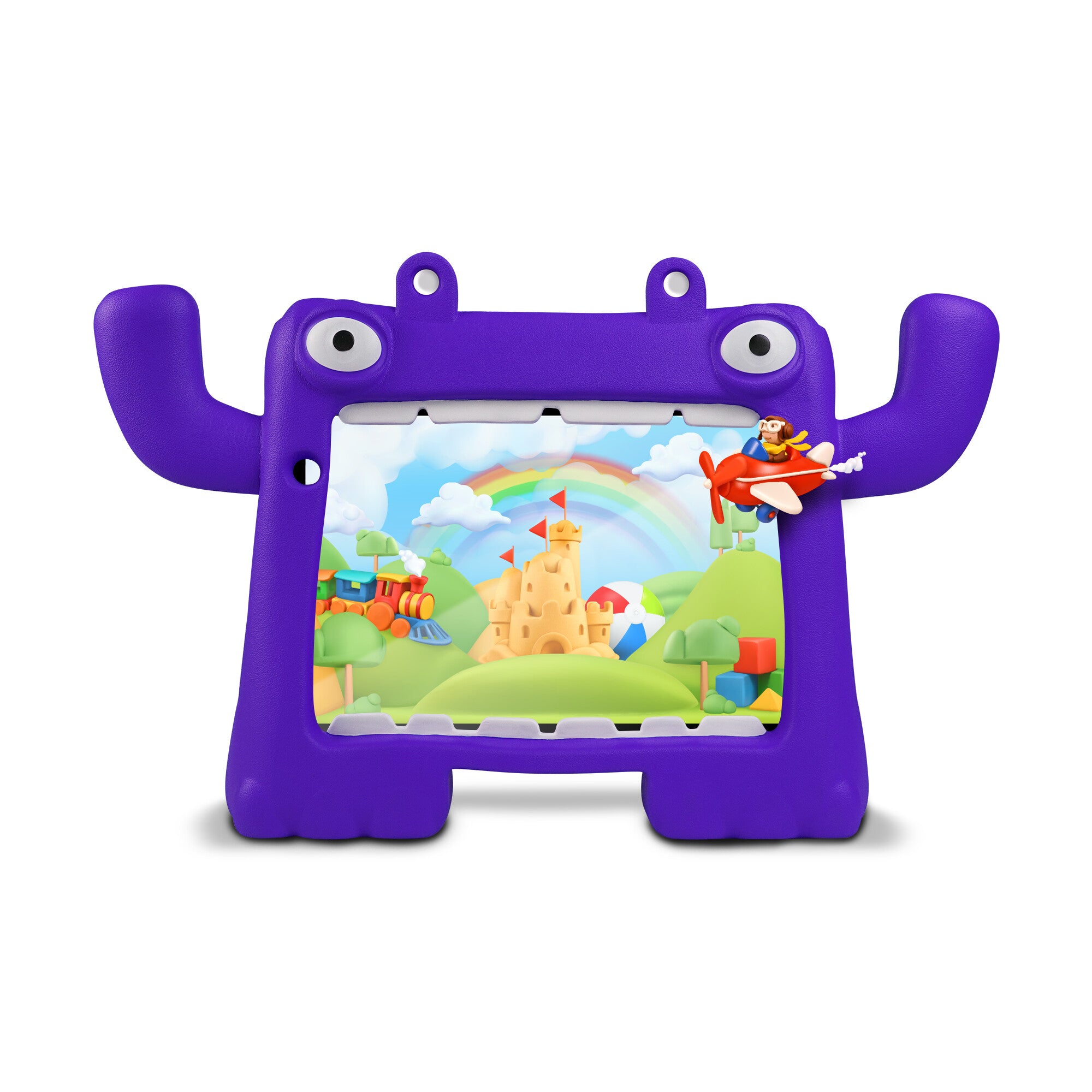 Vorago TABLET PAD-8-KIDS 8 PULGADAS ANDROID 13 QUADCORE 4GB 64GB IPS 2MP 5MP WIFI BT GMS FUNDA MORADA -