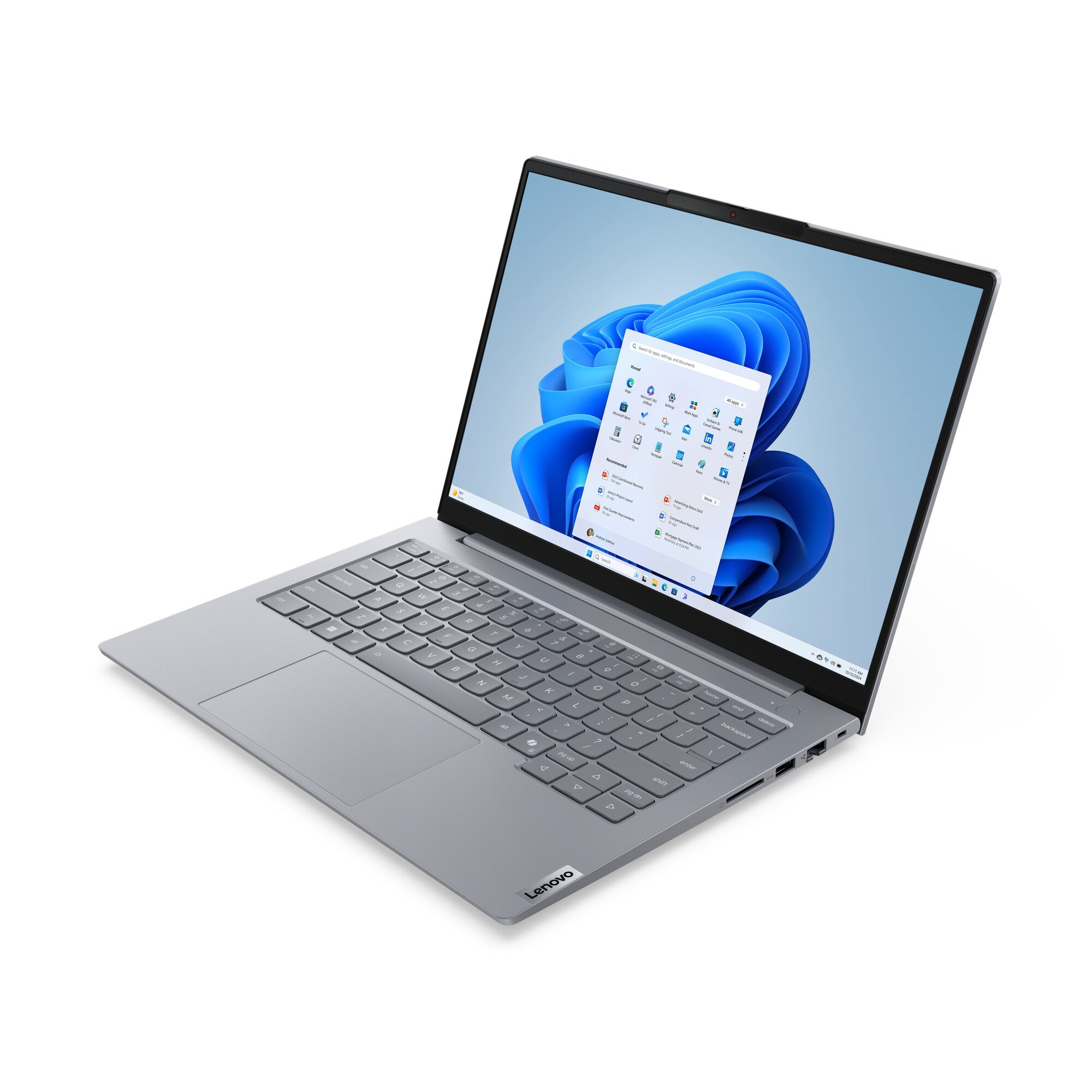 Lenovo ThinkBook 14 G8 IRL Intel Core 7 240H Computadora portátil 35.6 cm (14") WUXGA 16 GB DDR5-SDRAM 512 GB SSD Wi-Fi 6 (802.11ax) Windows 11 Pro Español Gris