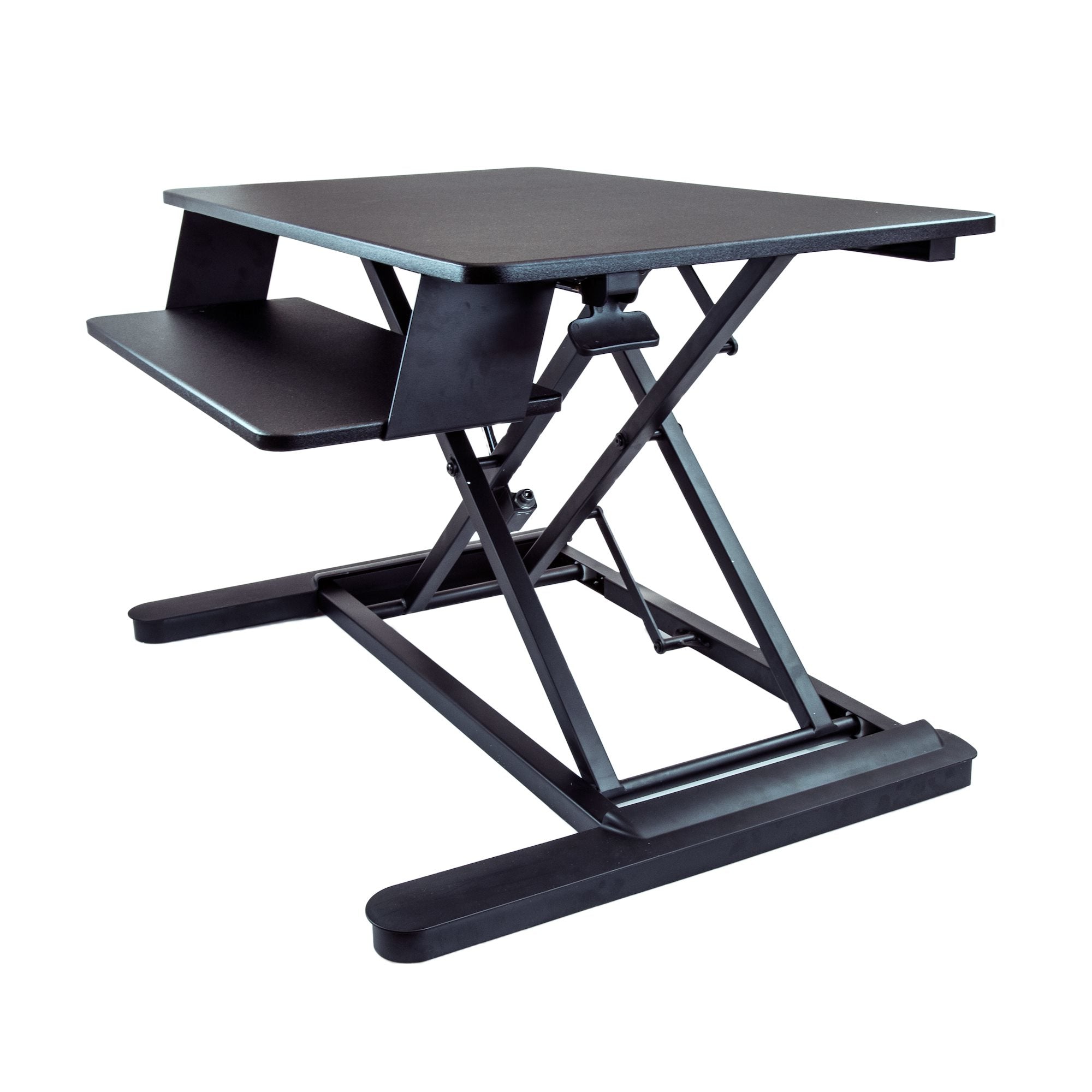 ESTACION DE TRABAJO DE PIE Y SENTADO PARA 2 MONITORES DE HASTA 24 O 1 MONITOR DE 30 - ESCRITORIO ERGONOMICO AJUSTABLE EN ALTURA CON BANDEJA DE TECLADO STARTECH