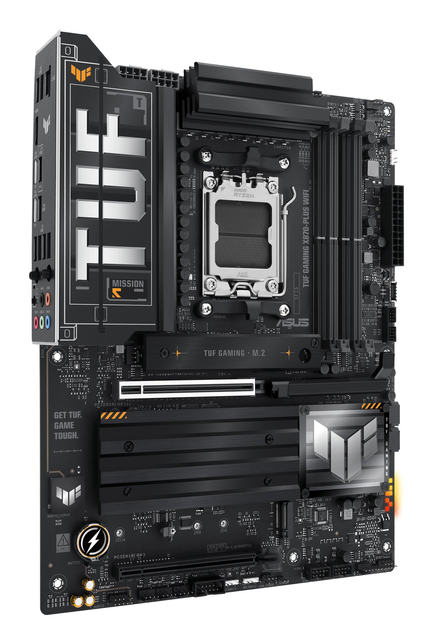 ASUS TUF GAMING X870-PLUS WIFI AMD X870 Enchufe AM5 ATX