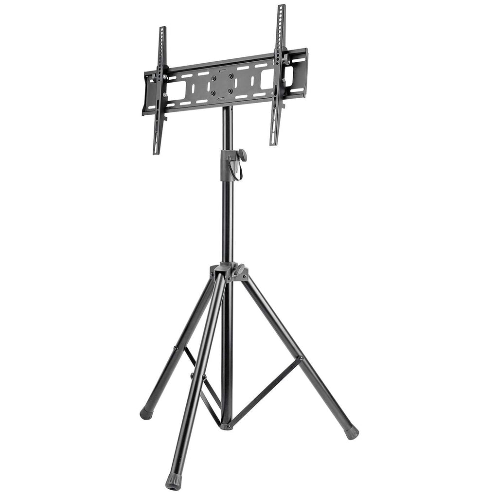 Manhattan 37" to 70" TV Floor Stand with Adjustable Tripod, Black
