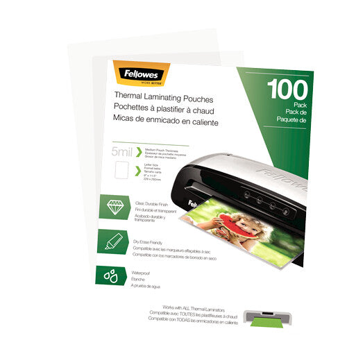 Fellowes 5743501 plastificador 100 pieza(s)