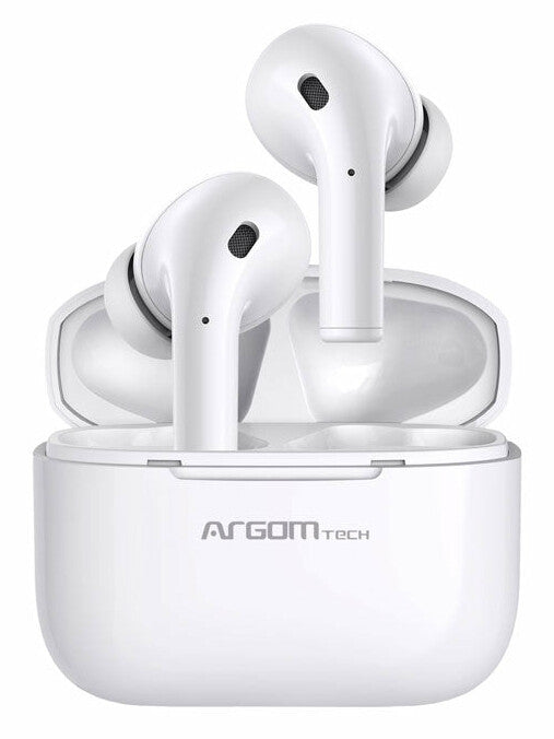 ArgomTech SkeiPods E71 Auriculares True Wireless Stereo (TWS) Intra auditivo Música/cotidiano USB Tipo C Bluetooth Blanco