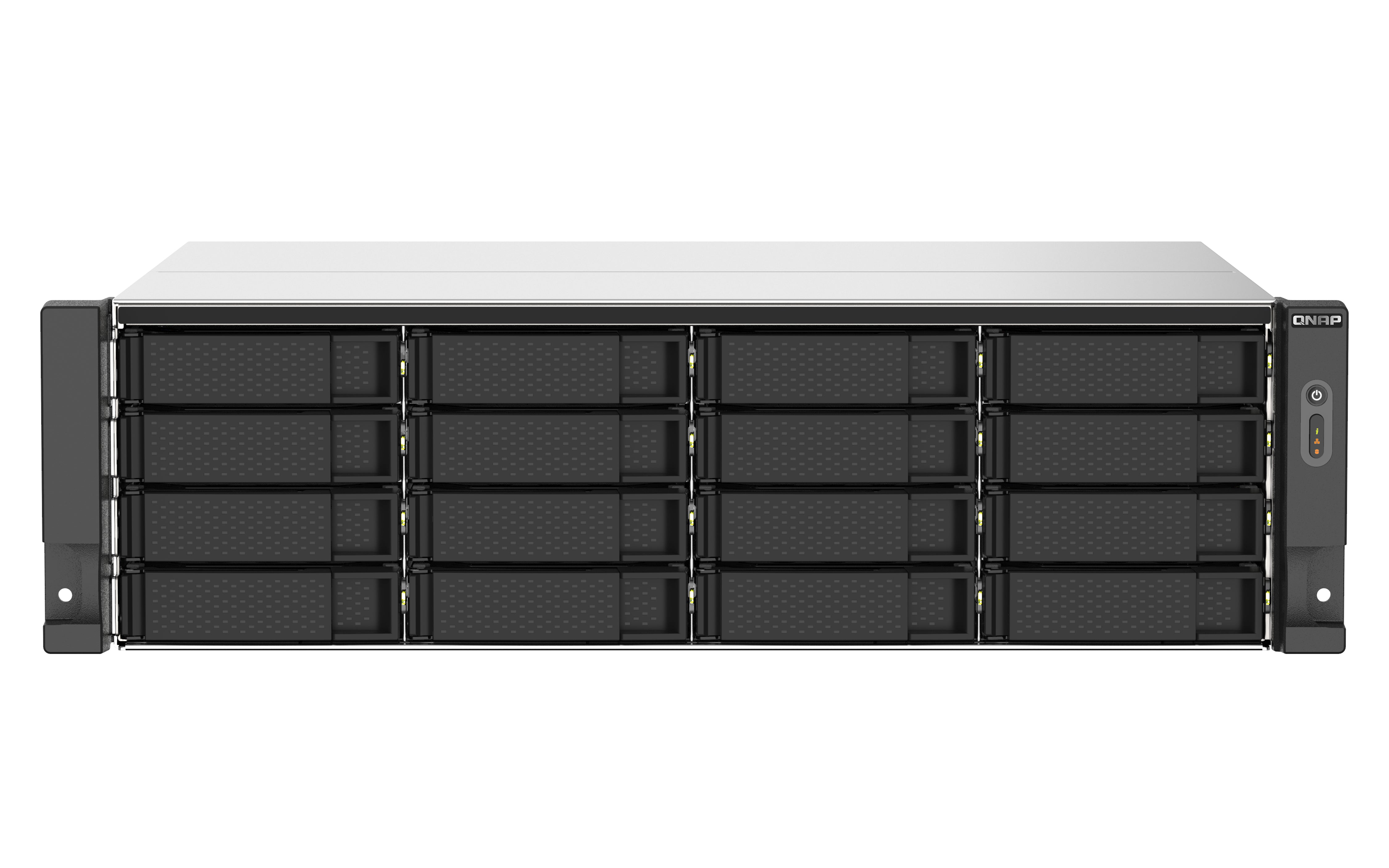 NAS QNAP TS-1673AU-RP-16G-US /FUENTE REDUNDANTE/ 16 BAHIAS SATA HDD 3,5/RACK 3U/NUCLEO CUADRUPLE 2.2 GHZ/16 GB DDR4 UDIMM HASTA 64GB/2 PTO 2,5 LAN GBE /USB 3.0 X1/ USB 3.2 X2 /HOTSWAP/ NO INCLUYE DIS