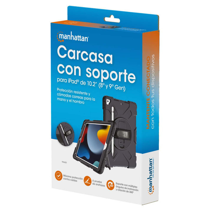 Manhattan Funda rígida de uso rudo para iPad® de 10.2" (8ª y 9ª Gen)