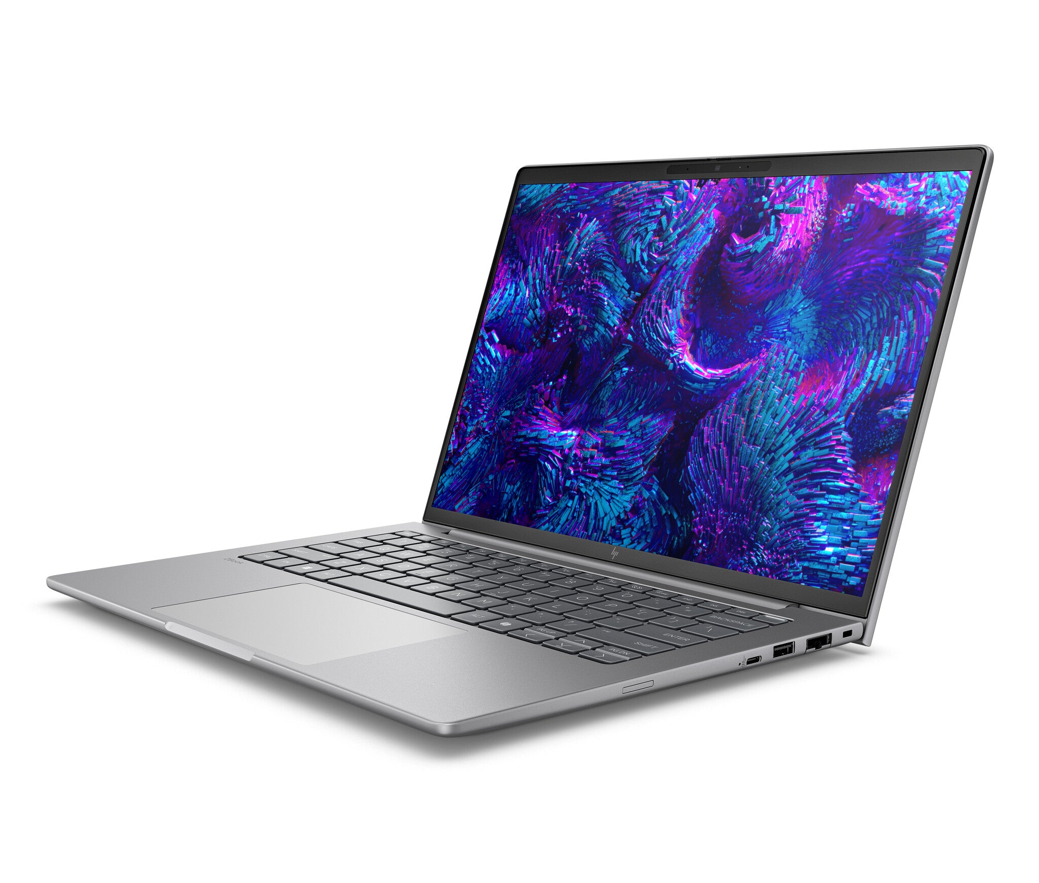 HP ZBook 8 G1i Intel Core Ultra 7 255U Estación de trabajo móvil 35.6 cm (14") WUXGA 16 GB DDR5-SDRAM 512 GB SSD Wi-Fi 7 (802.11be) Windows 11 Pro AI PC Plata