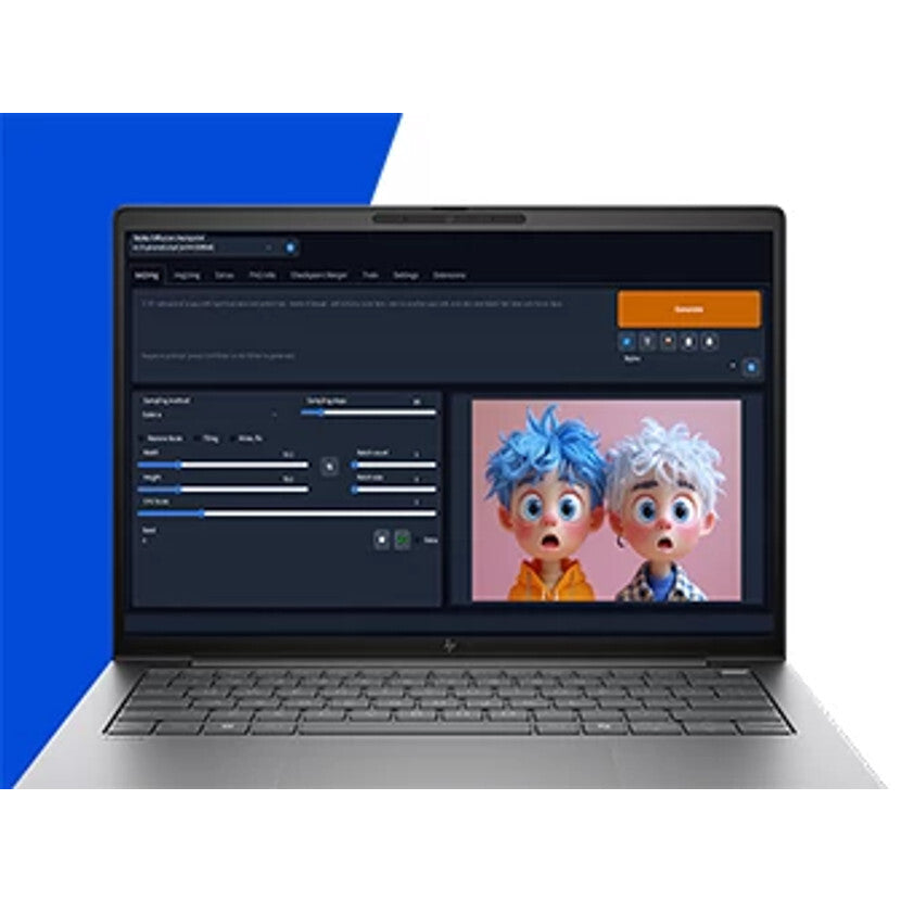 HP ZBook 8 G1i Intel Core Ultra 7 255U Estación de trabajo móvil 35.6 cm (14") WUXGA 16 GB DDR5-SDRAM 512 GB SSD Wi-Fi 7 (802.11be) Windows 11 Pro AI PC Plata