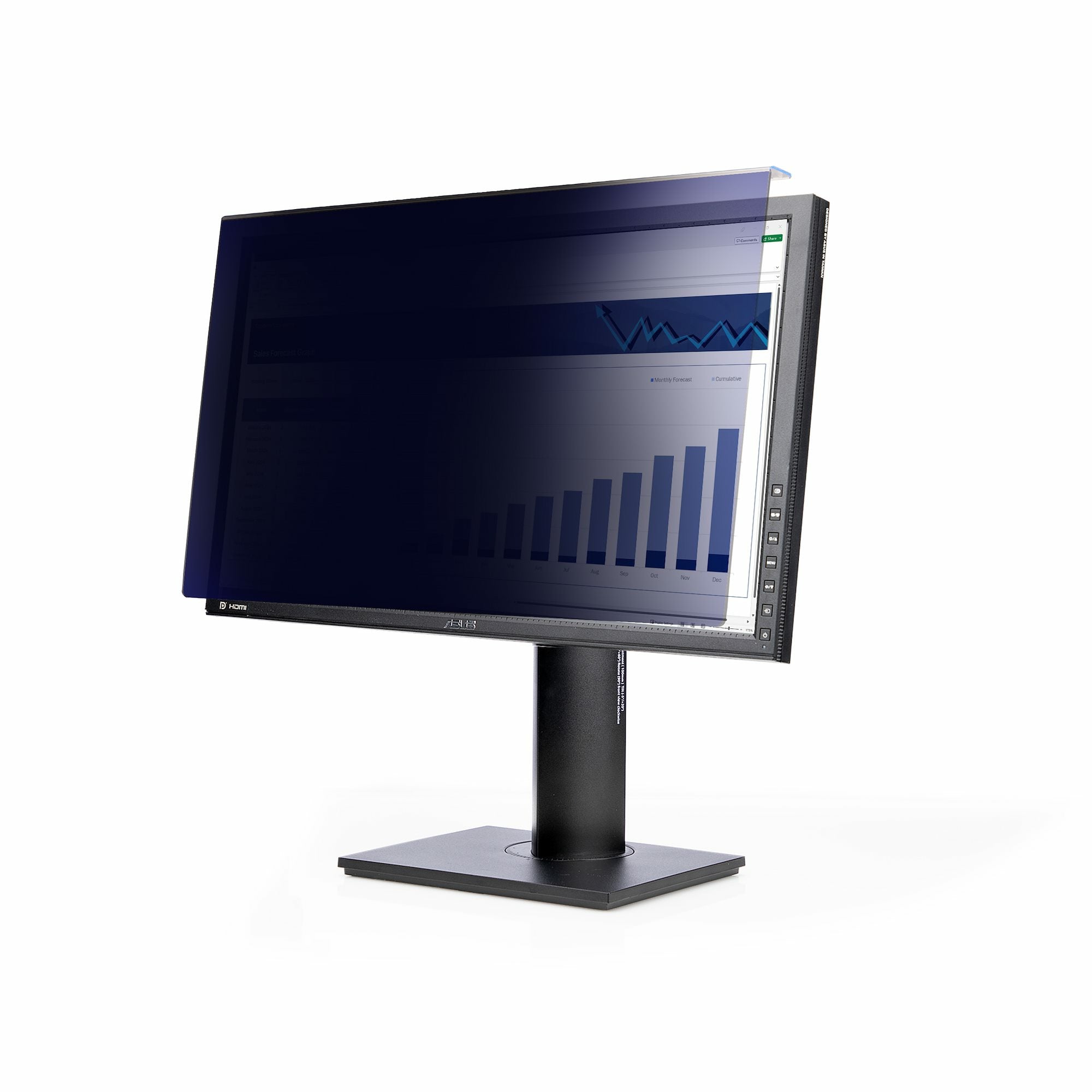 FILTRO DE PRIVACIDAD 16:9 PARA MONITOR DE 23.8 - COLGANTE - PROTECTOR ACRÍLICO DE PANTALLA - ÁNGULO DE VISIÓN DE +/- 30° - BRILLANTE