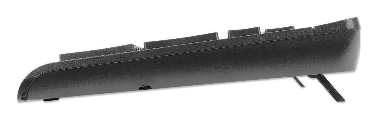 Manhattan 180771 teclado Ratón incluido Universal RF inalámbrico QWERTY Negro