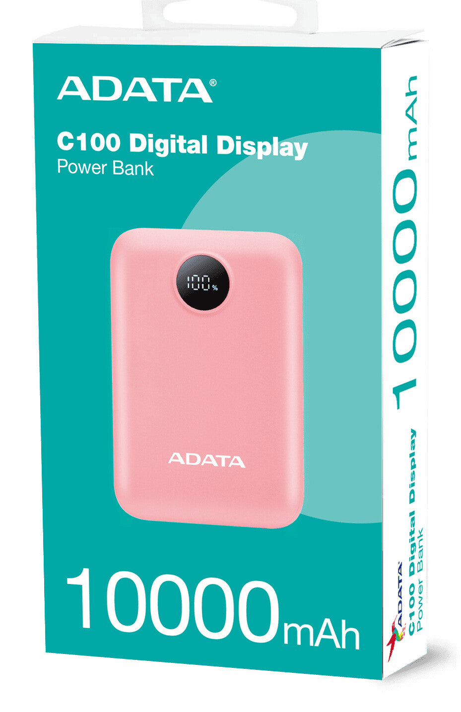 ADATA C100 Polímero de litio 10000 mAh Rosa