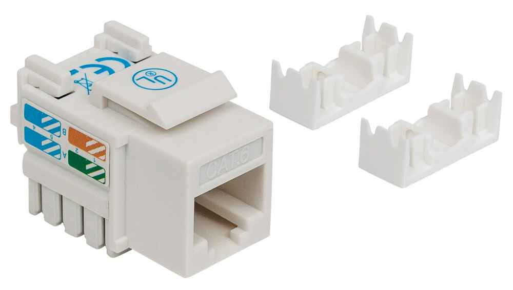 Intellinet JACK RJ45 CAT6 KEYSTONE DE IMPACTO BLANCO