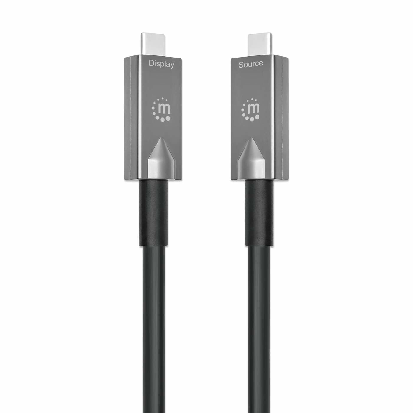 Manhattan 356428 cable USB USB 3.2 Gen 2 (3.1 Gen 2) 10 m USB C 10 Gbit/s 60 W Negro
