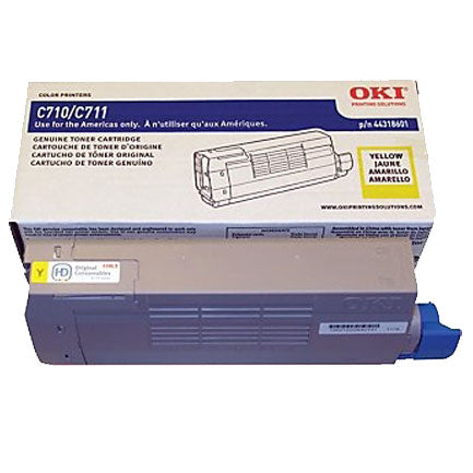OKIDATA YELLOW TONER C711 11.5K PAGES
