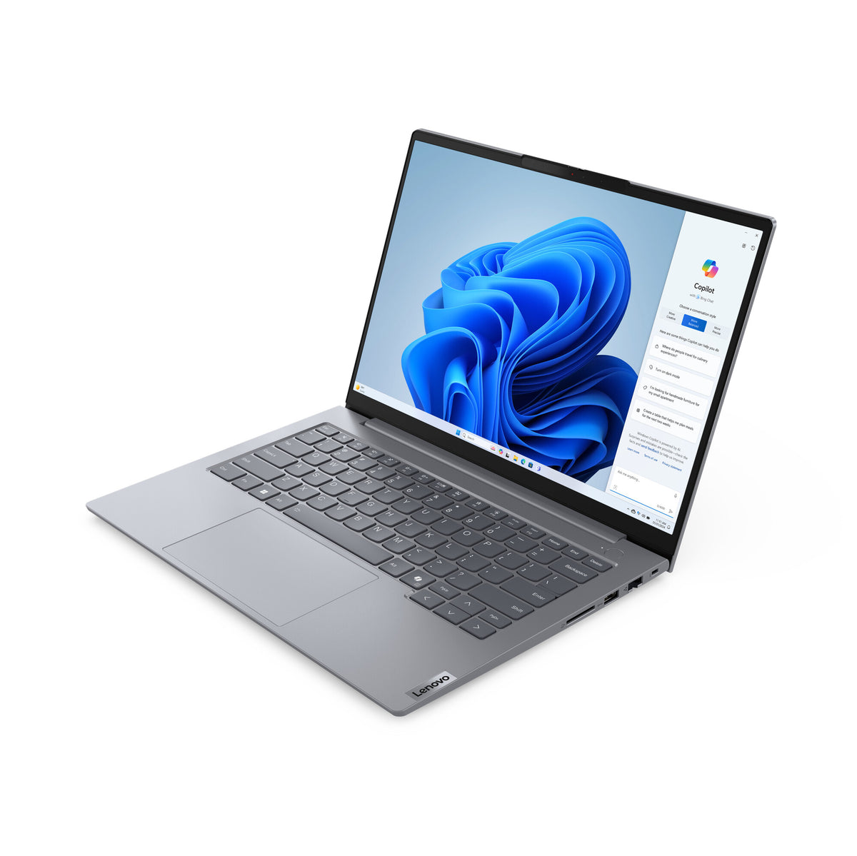 Lenovo ThinkBook 14 G7 ARP AMD Ryzen™ 5 7535HS Computadora portátil 35.6 cm (14") WUXGA 32 GB DDR5-SDRAM 1 TB SSD Wi-Fi 6 (802.11ax) Windows 11 Pro Gris Español
