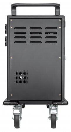 Manhattan 716000 carrito o armario de dispositivo portátil Carrito de manejo de dispositivos portátiles Negro