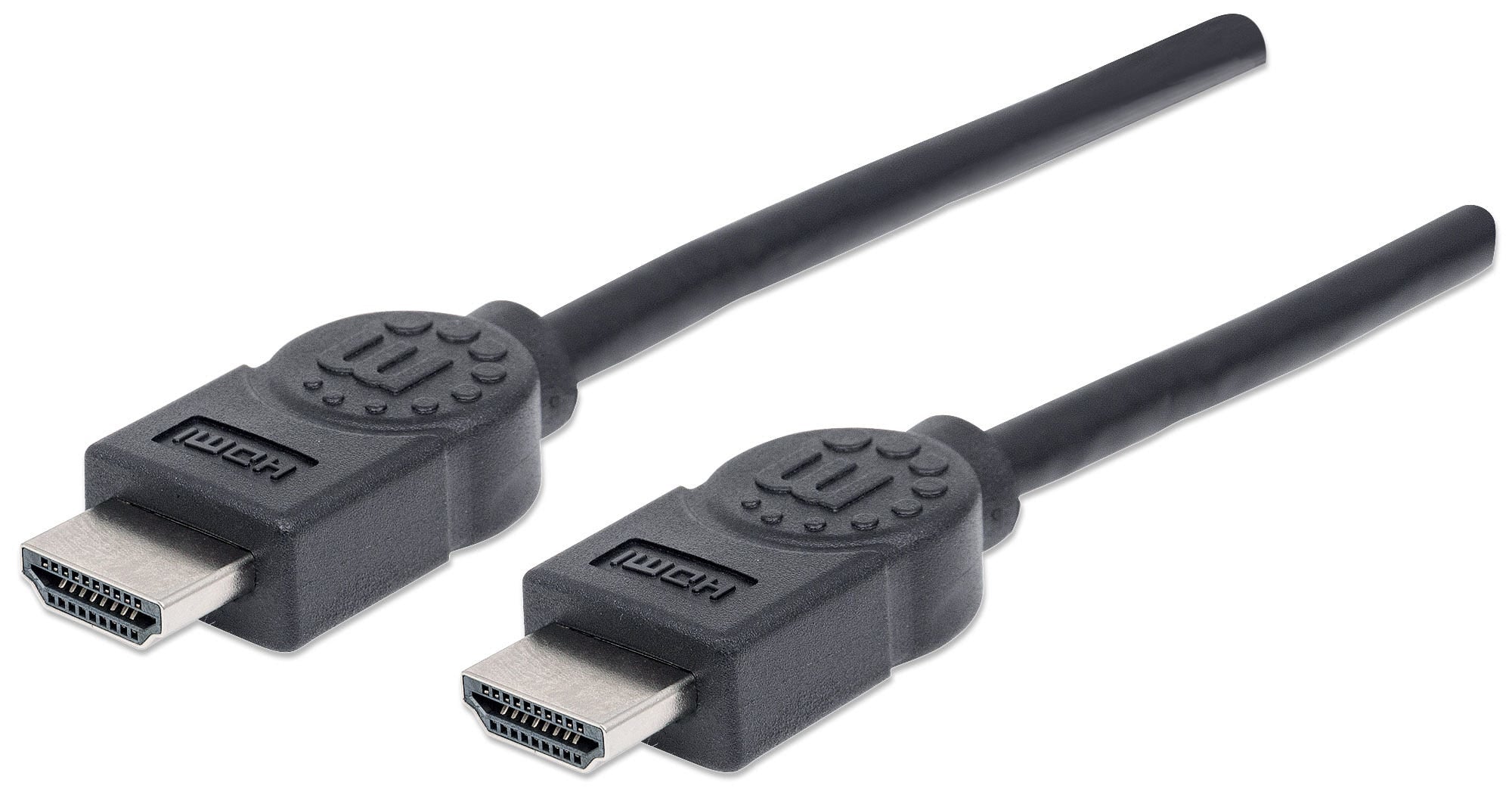 Manhattan HDMI 1.3 M-M Cable High-Speed Shielded 1.8m Black
