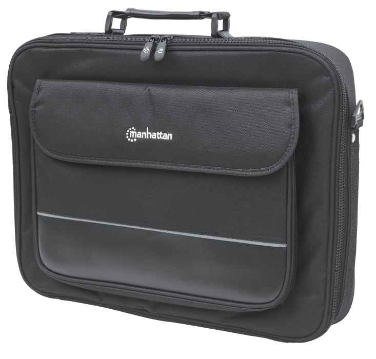 Manhattan Empire Laptop Briefcase 17" Black