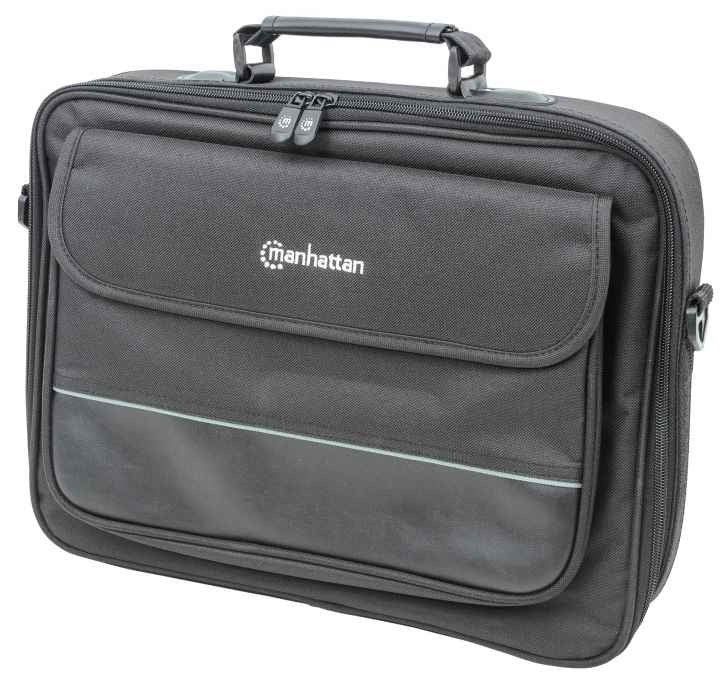 Manhattan Times Square 15.4" Laptop Briefcase, Black