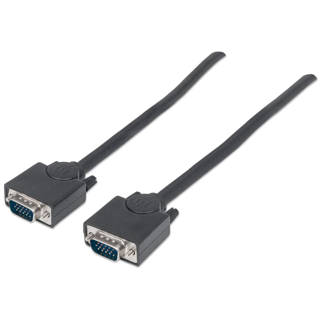 Manhattan HD15 M-M SVGA Monitor Cable 4.5m Black