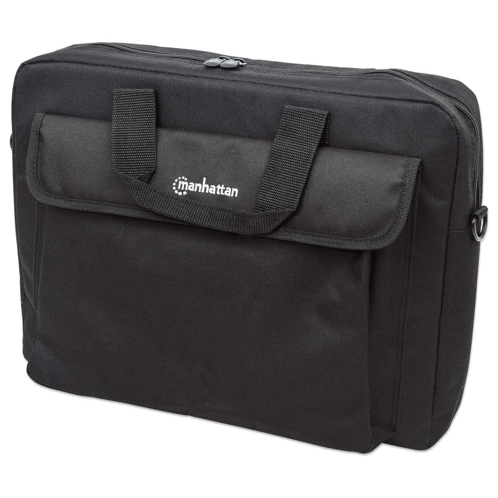 Manhattan London Laptop Briefcase 15.6" Black