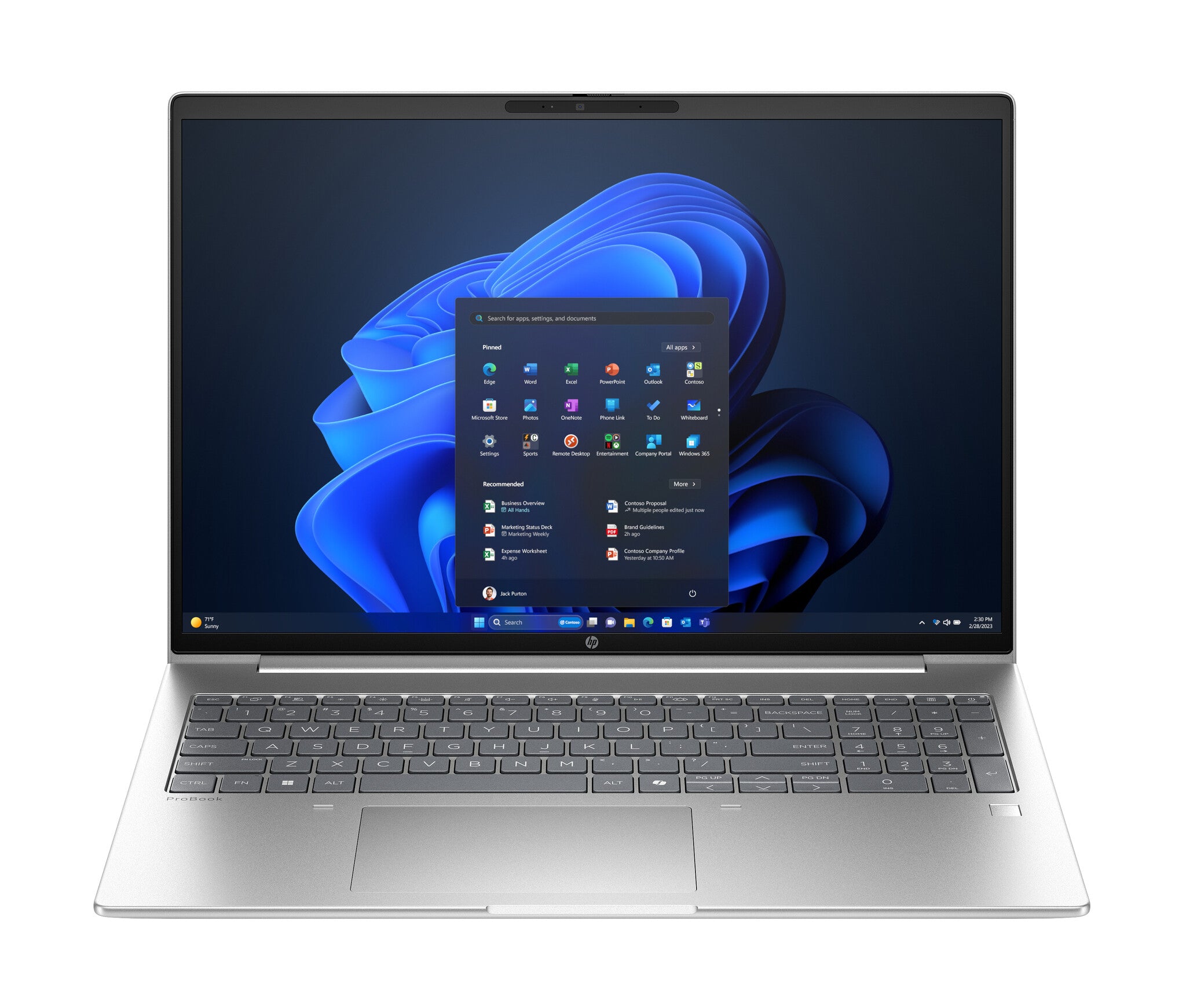 HP ProBook 4 G1i AI PC Intel Core Ultra 5 225U Computadora portátil 40.6 cm (16") WUXGA 24 GB DDR5-SDRAM 512 GB SSD Wi-Fi 6E (802.11ax) Windows 11 Pro Plata