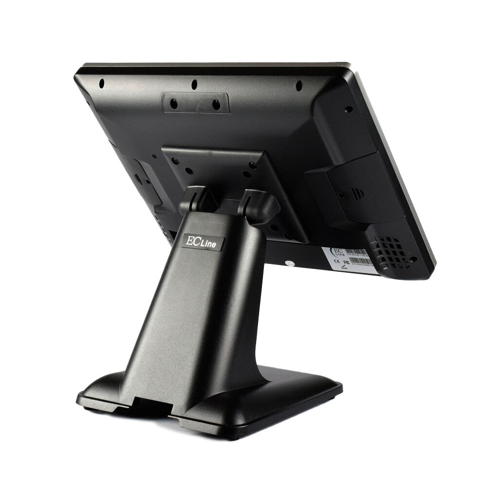 EC Line EC-VP-1100-256-WIN sistema POS J6412 2 GHz Todo-en-Uno 38.1 cm (15") 1024 x 768 Pixeles Pantalla táctil Negro