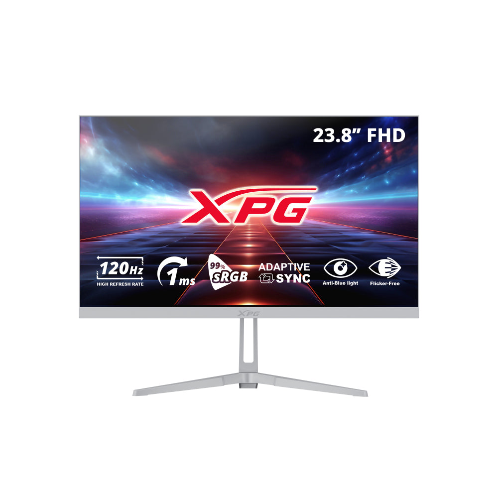 Monitor XPG  23.8" Plano IPS 1920X1080 FHD 120hz Blanco