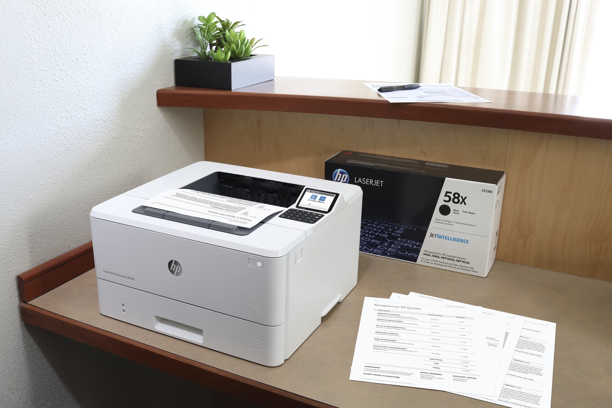 HP Cartucho original de tóner negro de alto rendimiento 58X LaserJet