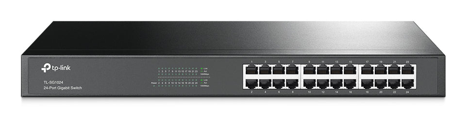 Switch Gigabit no administrable de 24 puertos 10/100/1000 Mbps