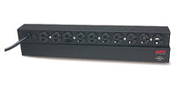 UNIDAD DE PDU MULTICONTACTO APC PARA MONTAJE EN RACK LINEA BASICO 1U,15A,120V,10 CONT TIPO NE