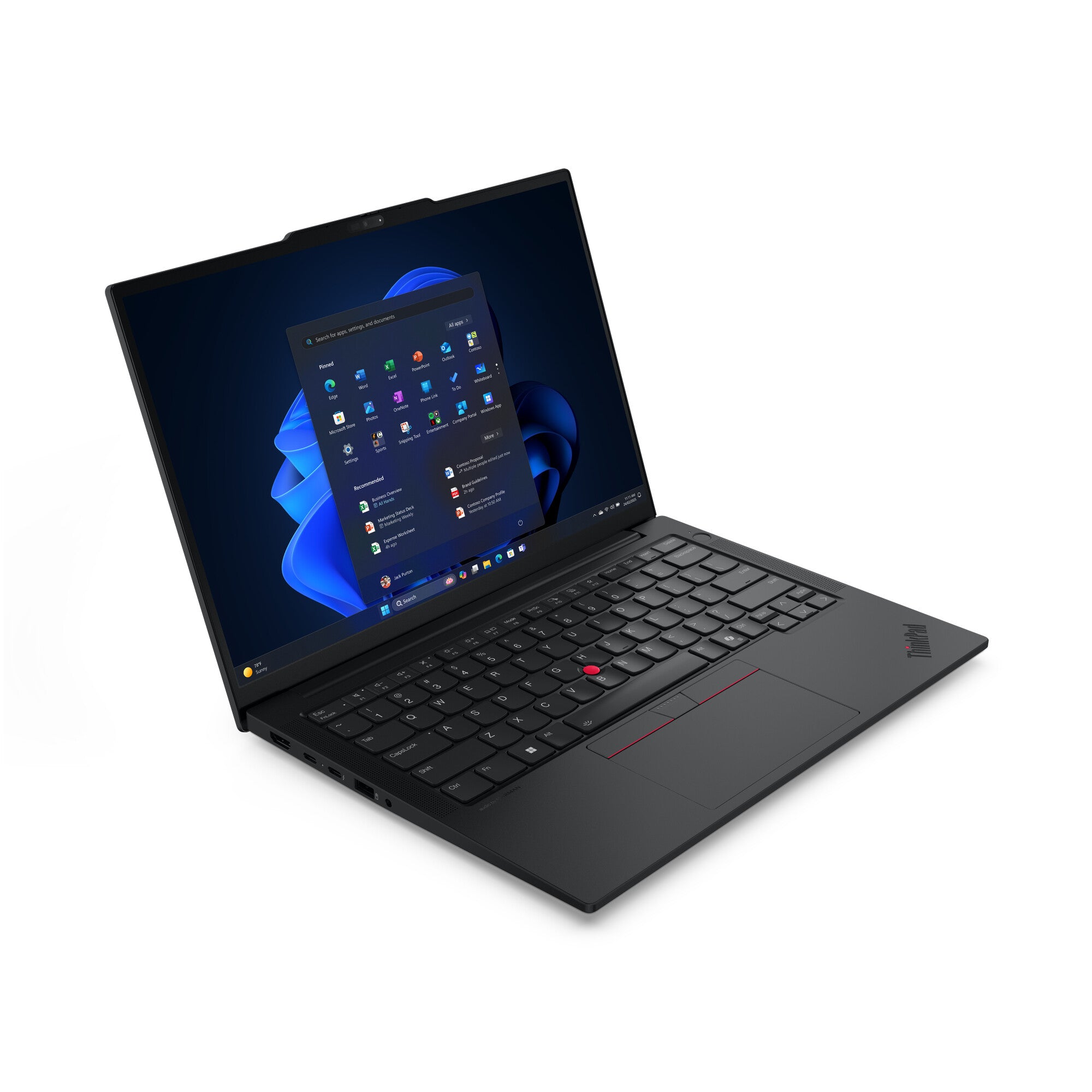 Lenovo ThinkPad E14 Gen 7 (Intel) Copilot+ PC Intel Core Ultra 7 258V Computadora portátil 35.6 cm (14") WUXGA 32 GB LPDDR5x-SDRAM 512 GB SSD Wi-Fi 6E (802.11ax) Windows 11 Pro Español Negro