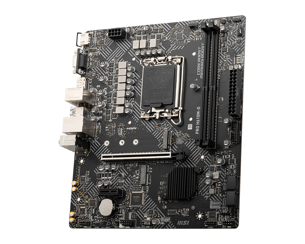 MSI PRO H610M-G placa base Intel H610 LGA 1700 Micro ATX