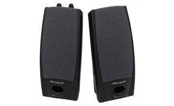 Acteck AX-2500 De 2 vías Negro Alámbrico 0.5 W