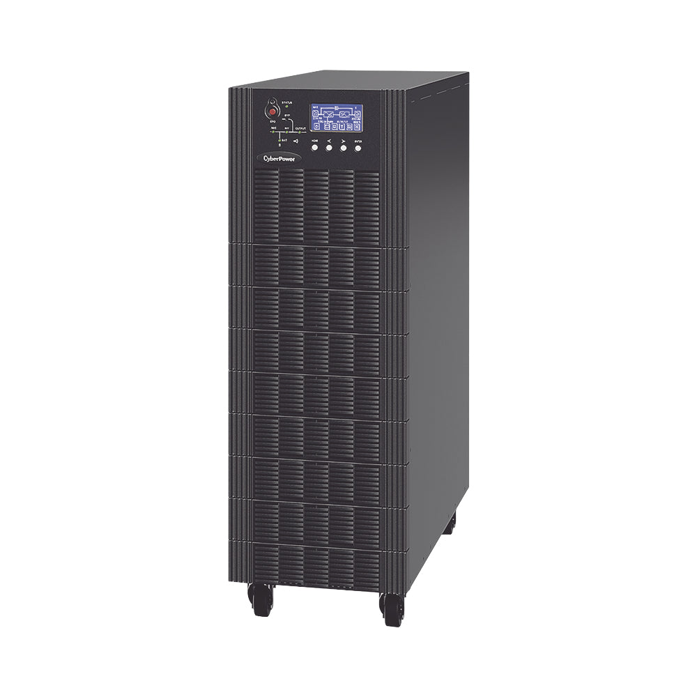 UPS Trifásico de 20 kVA/18 kW, Topología Online Doble Conversión, Voltaje de 208/220 Vca de L-L, Respaldo de 10 Minutos al 100% de Carga, Incluye Módulo y Banco de Baterías