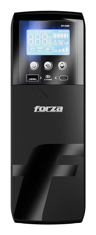 Forza Power Technologies ST-1501 sistema de alimentación ininterrumpida (UPS) Línea interactiva 1.5 kVA 900 W 10 salidas AC