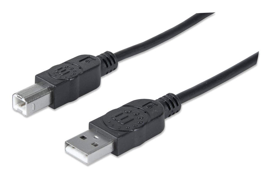 Manhattan USB 2.0 A-B High-Speed Cable 5m Black