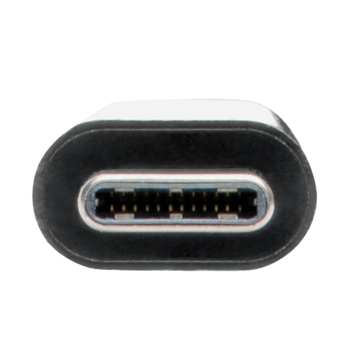 Tripp Lite U444-06N-DGUB-C Adaptador multipuerto USB-C, DVI, puerto Hub USB 3.x (5 Gbps), Gbe y Carga PD, Negro