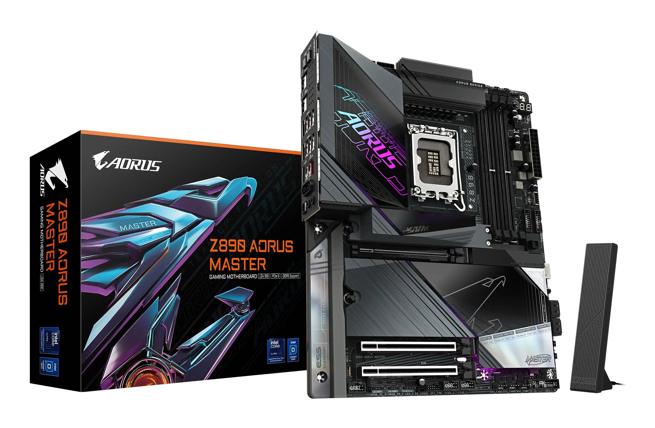 Motherboard Gigabyte (Z890 AORUS MASTER) SOCKET 181 4 DDR5 9500MHZ ATX WIFI7/BT