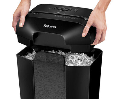 Fellowes LX50 trituradora de papel Trituración cruzada 22 cm Negro